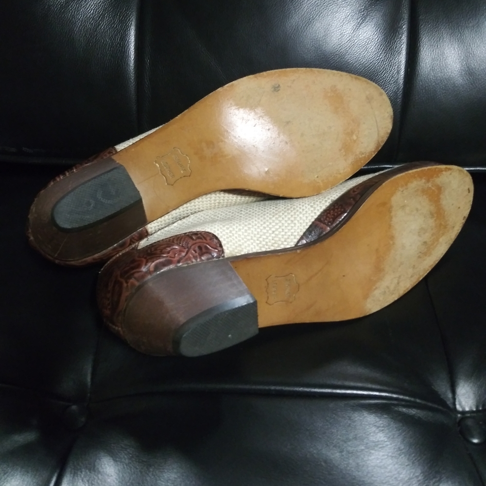 Tictactoes | Vtg. Leather Colorblocked Shoes - Picture 4 of 8